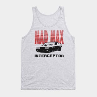 Black Car Ford Falcon V8 The Pursuit Special Interceptor from the movie Mad Max Tank Top